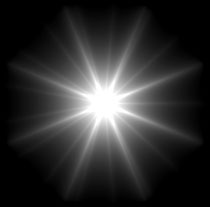 Image of a bright quasar