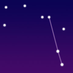 Image of the constellation Pyxis